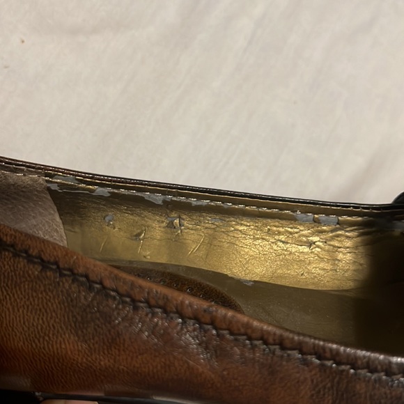 Nine West, Close Toe, Block Heels, Brown and Black, Size 7 - Picture 9 of 10